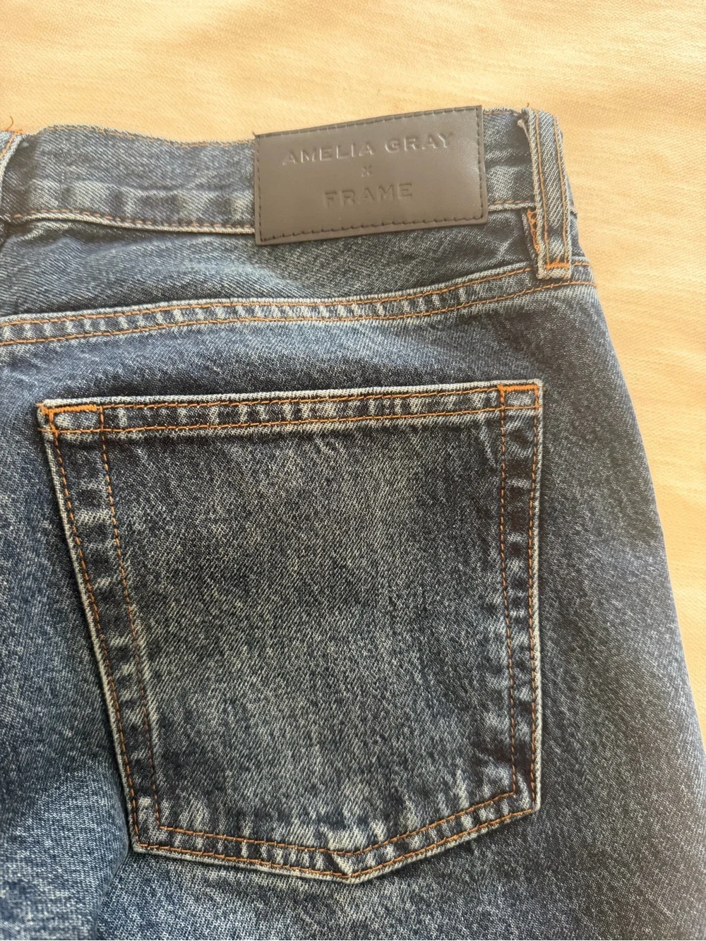 Frame Denim Men’s Dark Blue Bootcut Jeans